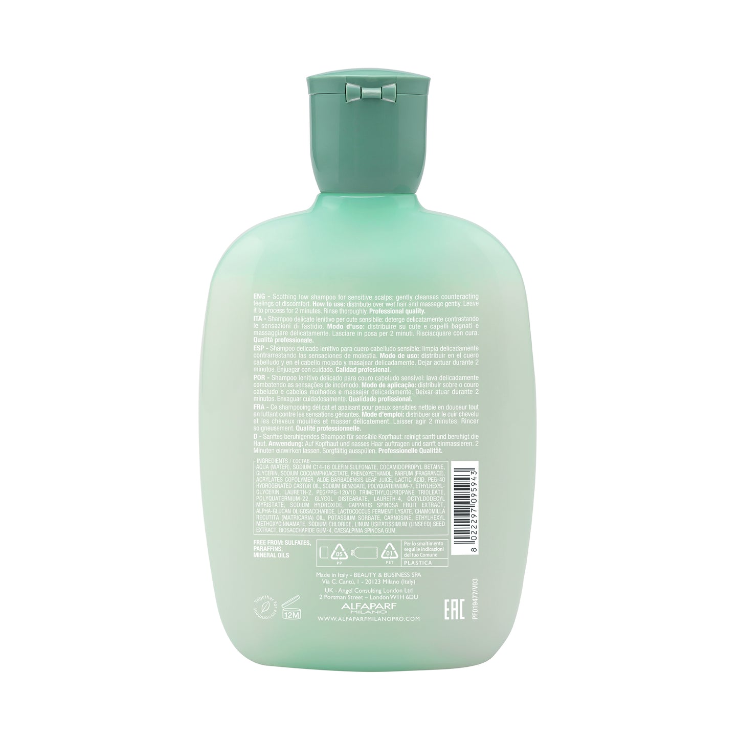 Semi di Lino / Calming Micellar Low Shampoo - Shampoo delicato lenitivo per cute sensibile