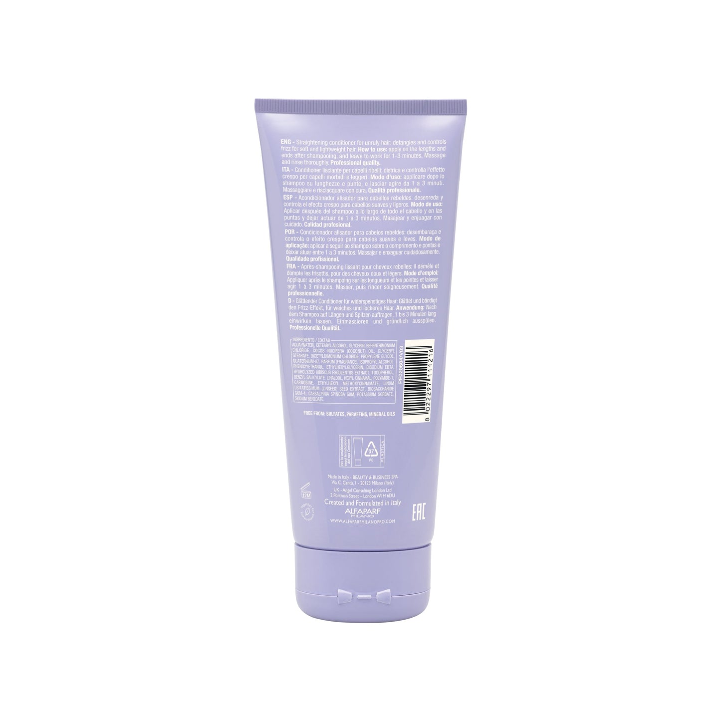 Set Semi di Lino Smooth / Smoothing Low Shampoo + Conditioner + Cream