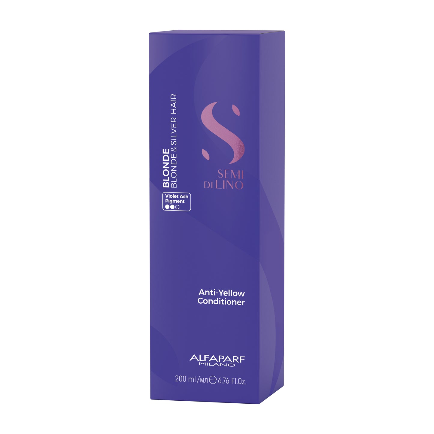 Semi di Lino / Anti-Yellow Conditioner - Conditioner anti-giallo per capelli biondi e silver