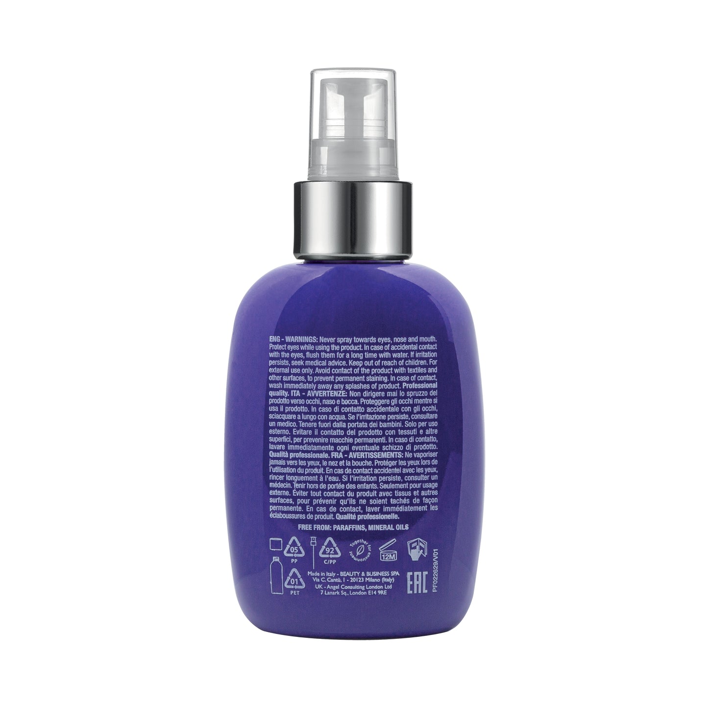 Semi di Lino / Anti-Yellow Spray - Spray Leave-in anti-giallo specifico per schiariture parziali  125ml