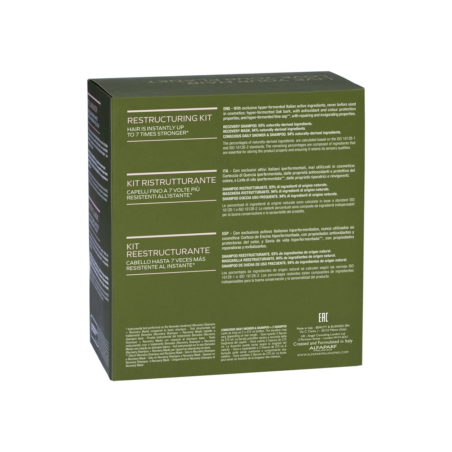 BENVOLEO / THE RECOVERY KIT