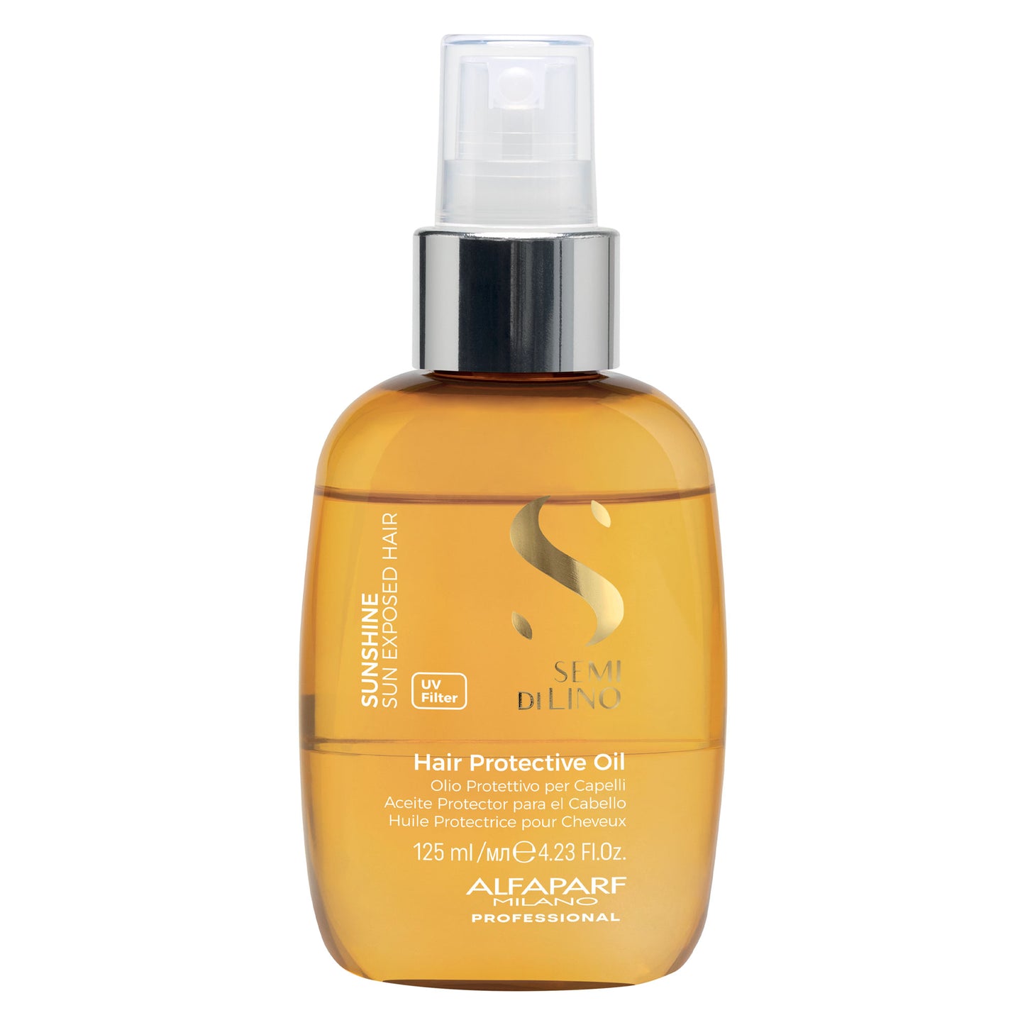 Set Semi di Lino / Sunshine After-Sun Low Shampoo + Conditioner + Milk Leave-in + Protective Oil