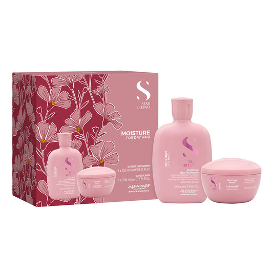 Semi di Lino / Duo Set Moisture - Per capelli secchi: Shampoo & Maschera