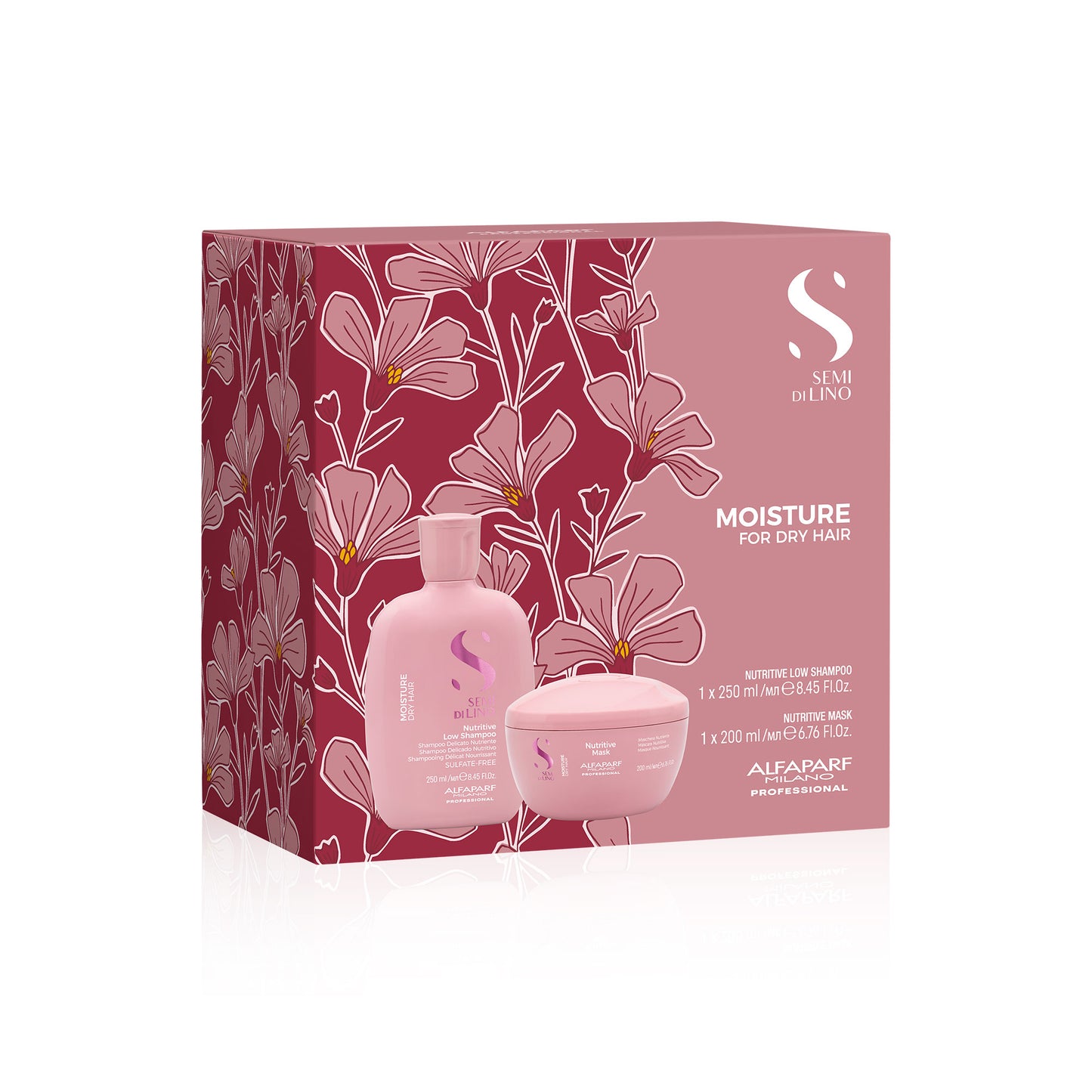 Semi di Lino / Duo Set Moisture - Per capelli secchi: Shampoo & Maschera