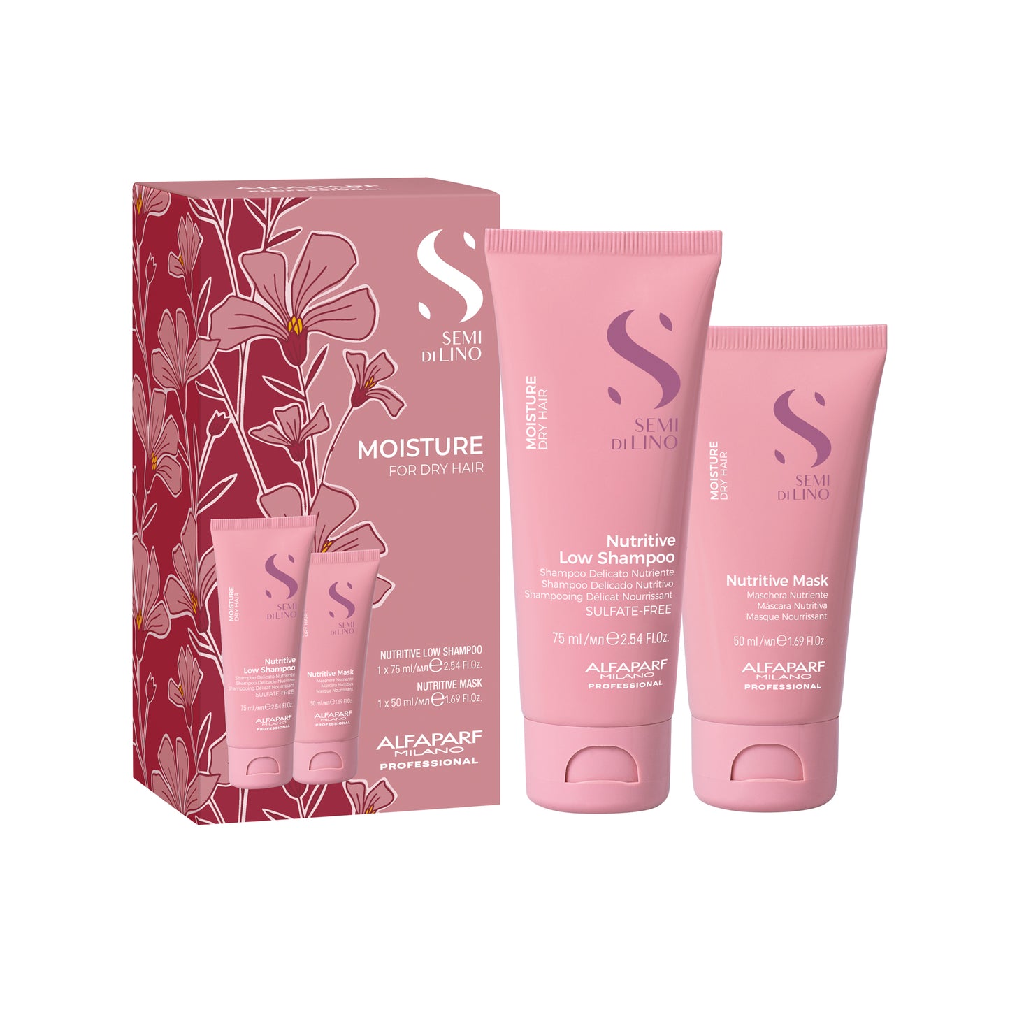 Semi di Lino Moisture | TRAVEL SET - Per capelli secchi