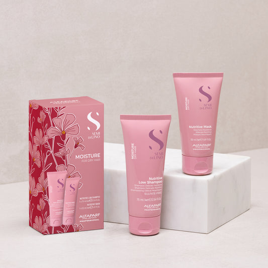 Semi di Lino Moisture | TRAVEL SET - Per capelli secchi