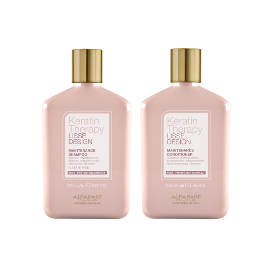 Set Keratin Therapy Lisse Design / Shampoo + Conditioner di Mantenimento