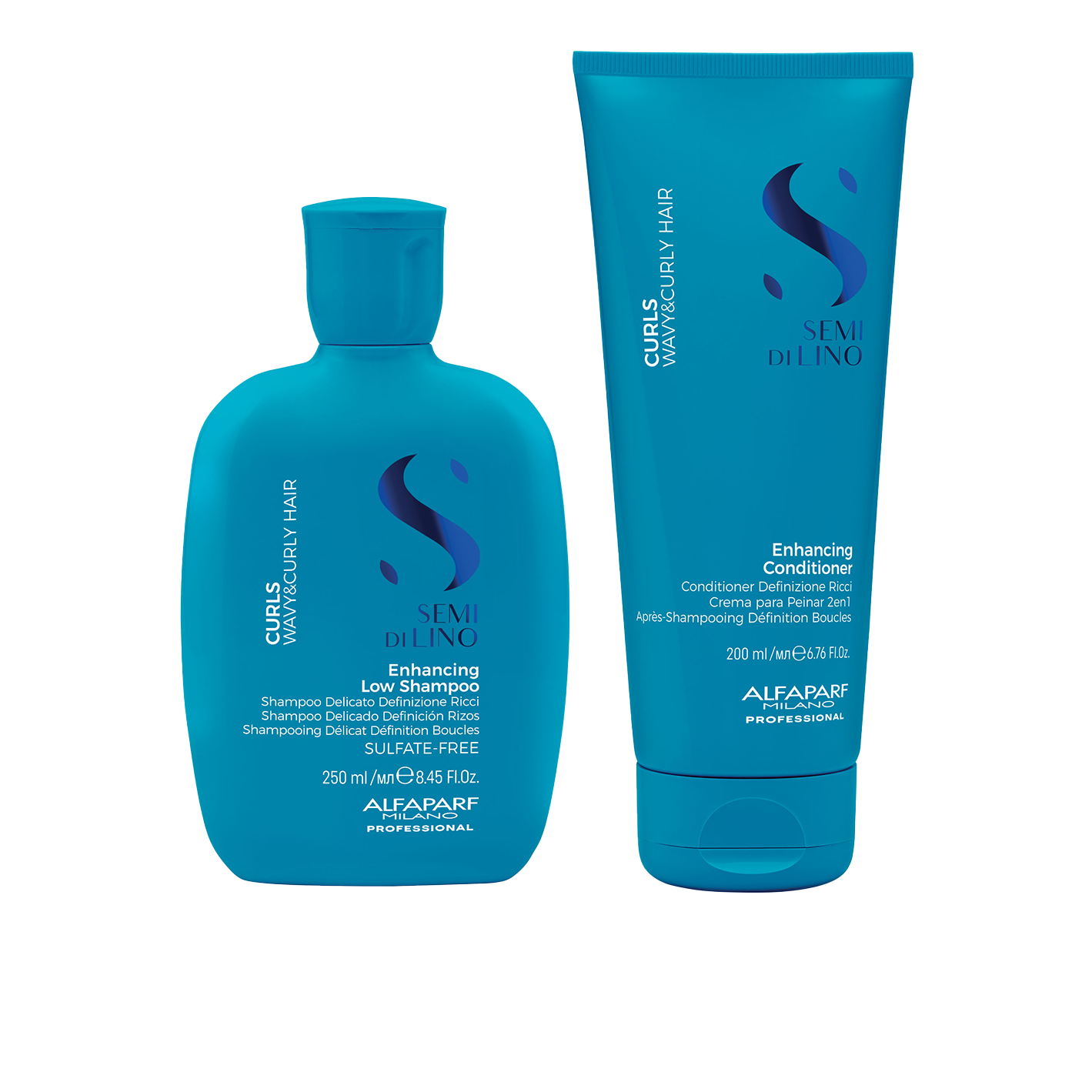 Set Semi di Lino / Enhancing Low Shampoo e Conditioner