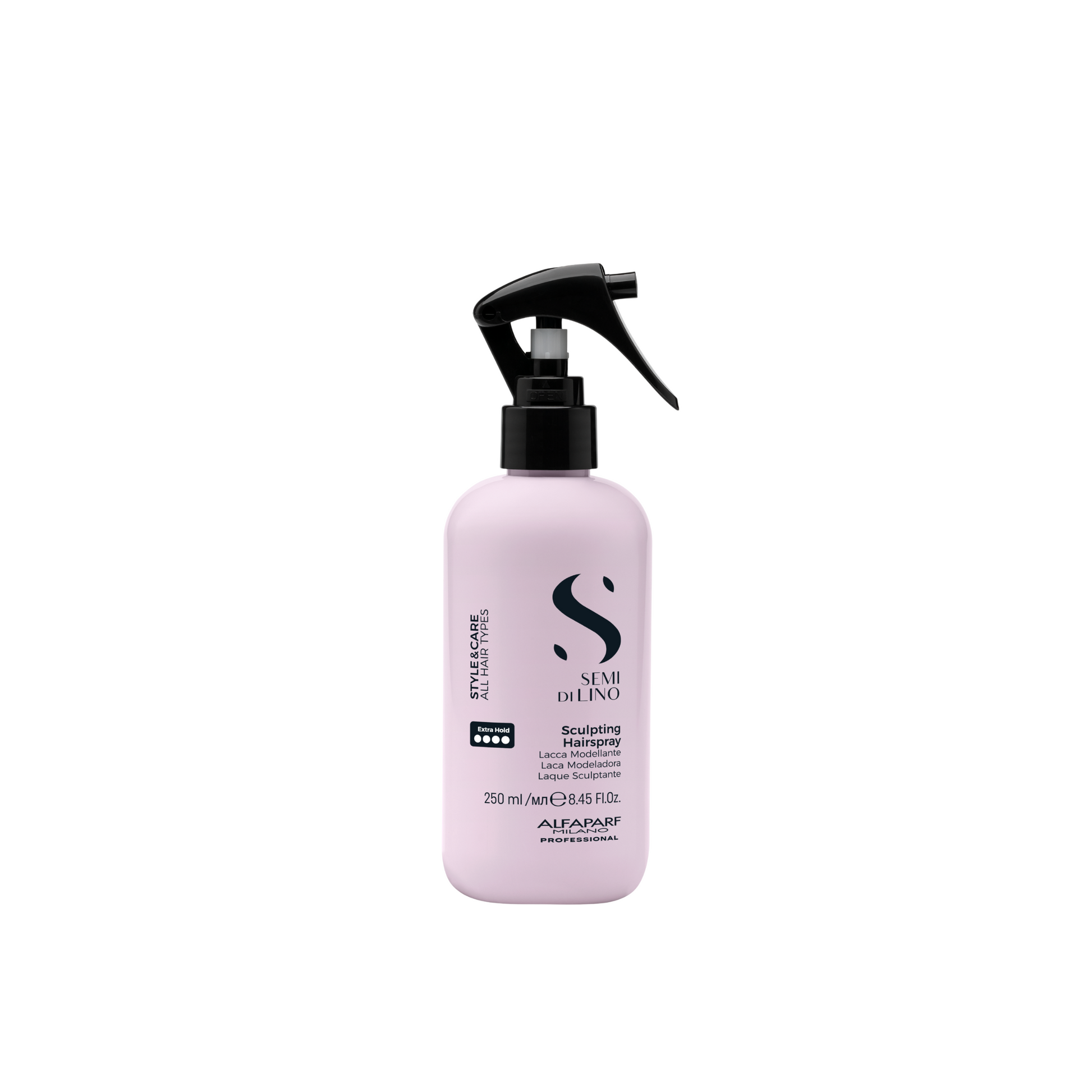 Semi di Lino /  Sculpting Hairspray 250ml - Lacca spray no-gas a tenuta extra-forte per tutti i tipi di capelli