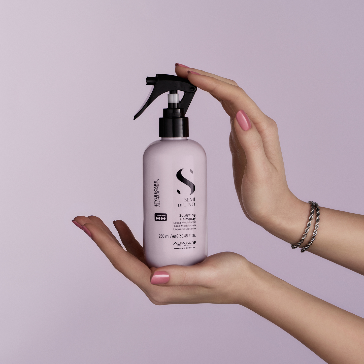 Semi di Lino /  Sculpting Hairspray 250ml - Lacca spray no-gas a tenuta extra-forte per tutti i tipi di capelli