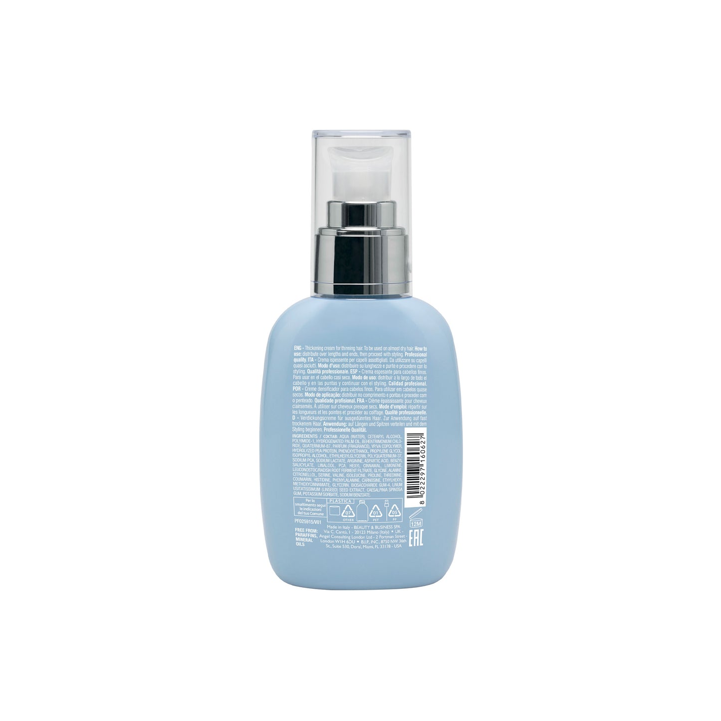 Set Semi di Lino / Density Thickening Low Shampoo + Conditioner + Leave-in Cream