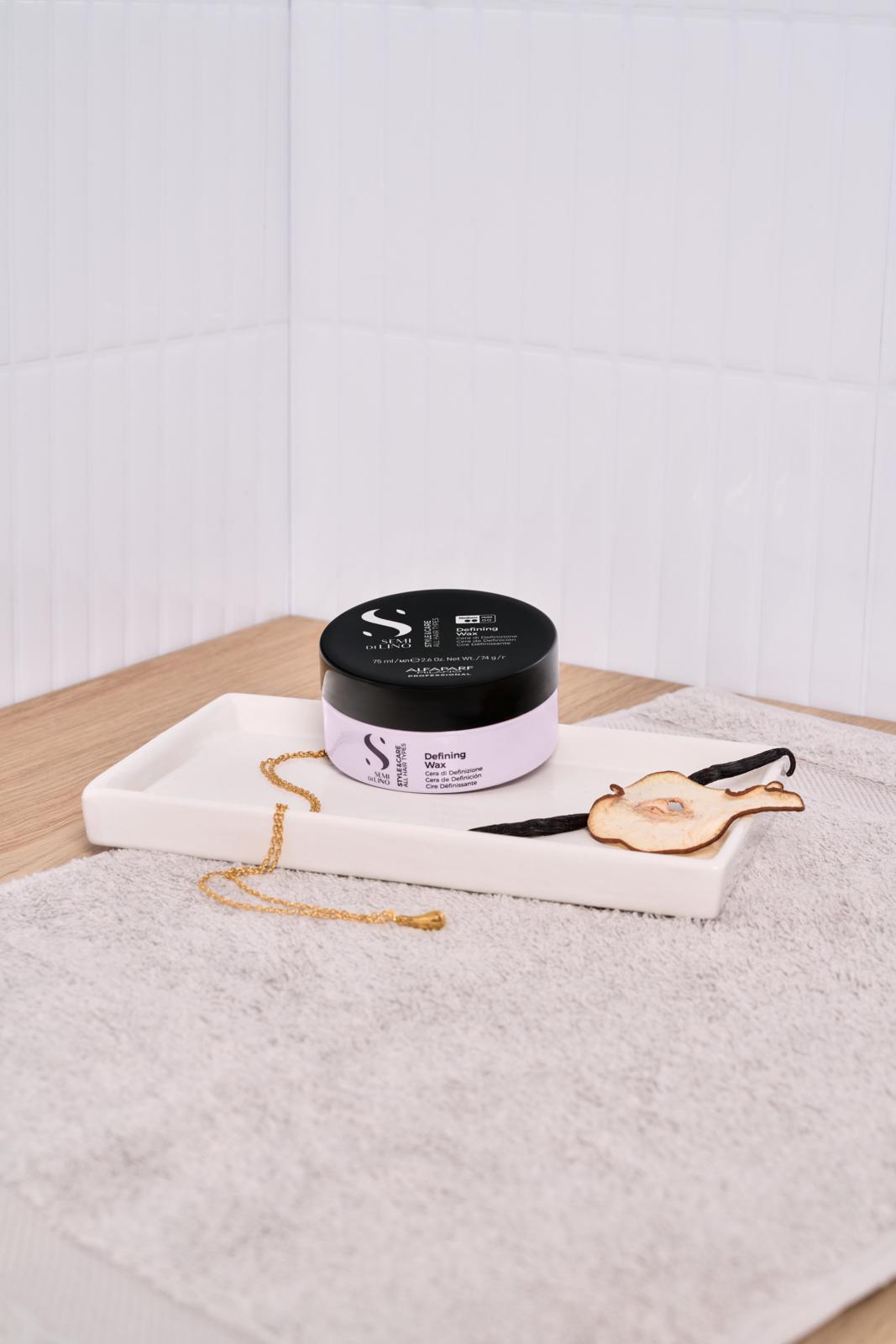 Semi di Lino / Defining Wax 75ml - Cera morbida a tenuta media per tutti i tipi di capelli