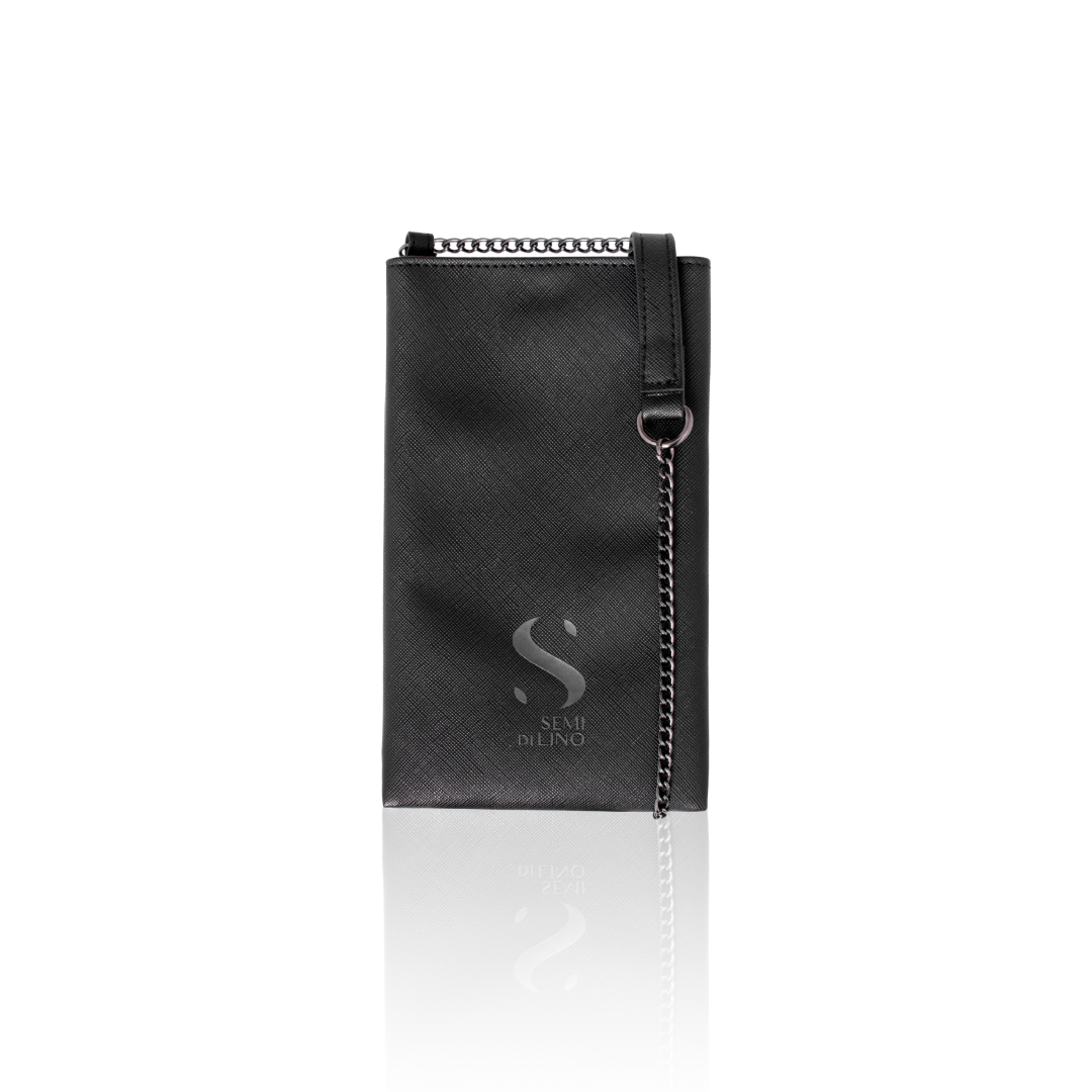 SEMI DI LINO PORTACELLULARE