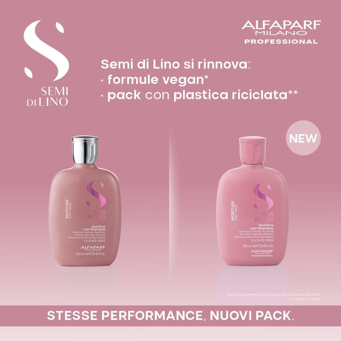 Set Semi di Lino / Nutritive Low Shampoo + Maschera + Leave-in