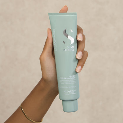 Semi di Lino / Gentle Exfoliating Scrub - Scrub esfoliante per cute con problemi di forfora