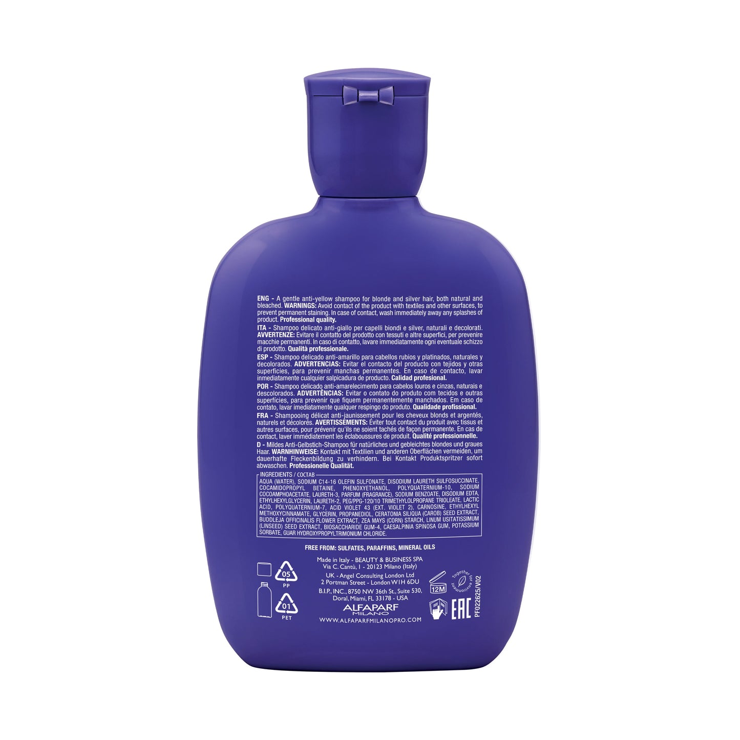 Set Semi di Lino / Anti-Yellow Low Shampoo e Conditioner