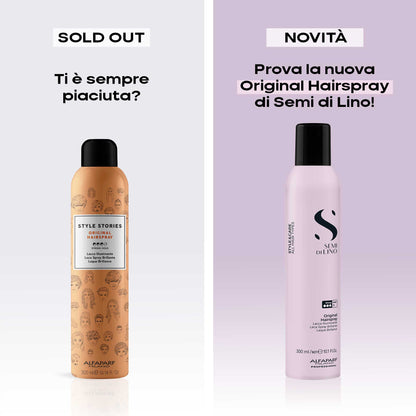 Semi di Lino / Original Hairspray - Lacca spray illuminante a tenuta forte