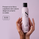 Semi di Lino / Thermal Protector 300ml - Scudo termoattivo per tutti i tipi di capelli. Per tutti i tipi di capelli. Preserva la fibra capillare dal calore degli strumenti a caldo. Protezione termica fino a 230°C.