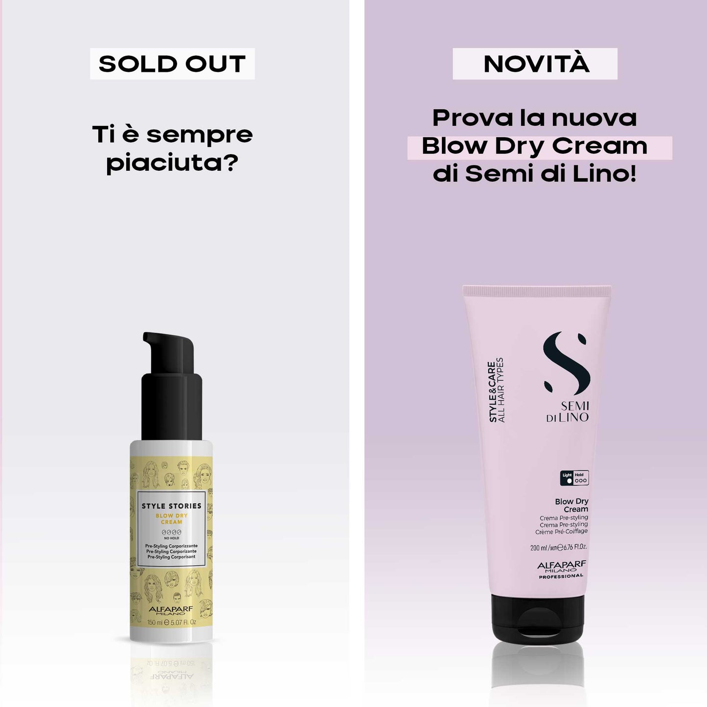 Semi di Lino / Blow Dry Cream - Crema di styling