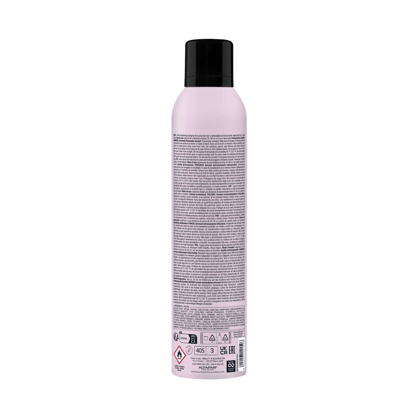 Semi di Lino / Cristalli Hairspray - Lacca spray extra illuminante