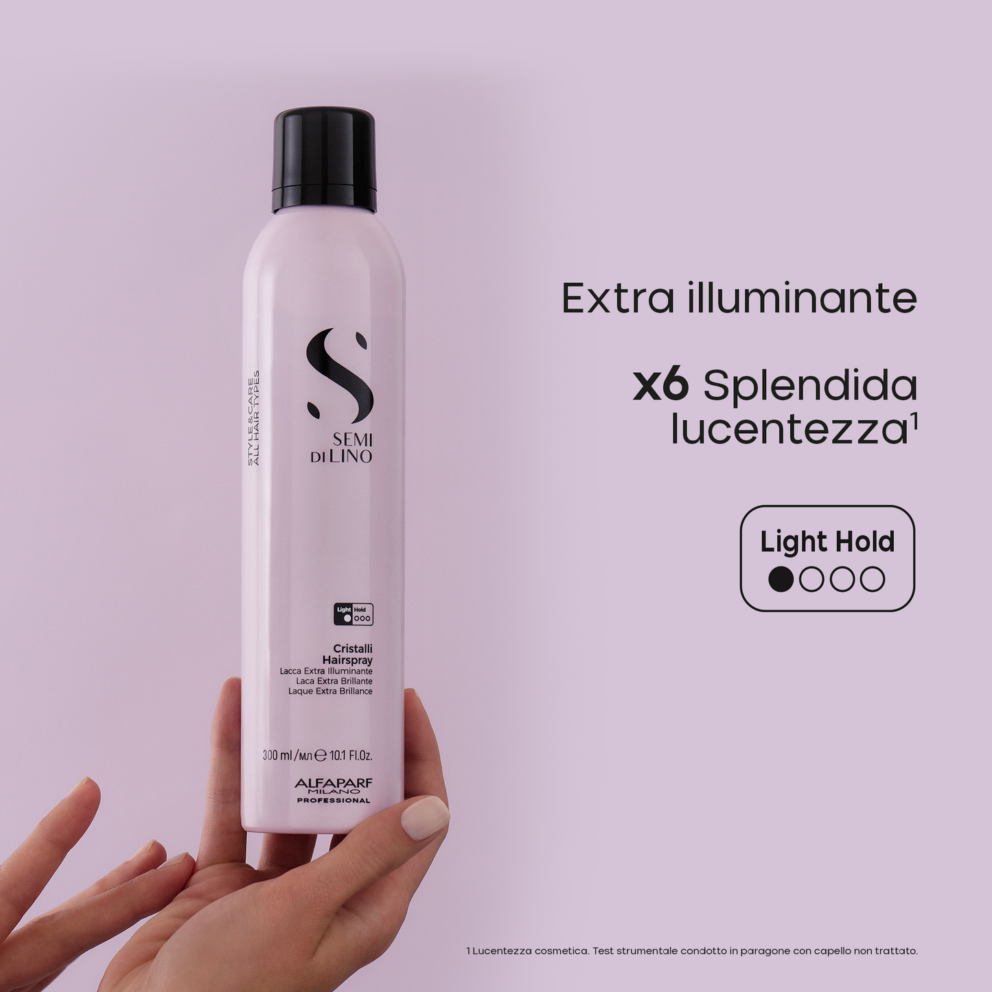 Semi di Lino / Cristalli Hairspray - Lacca spray extra illuminante