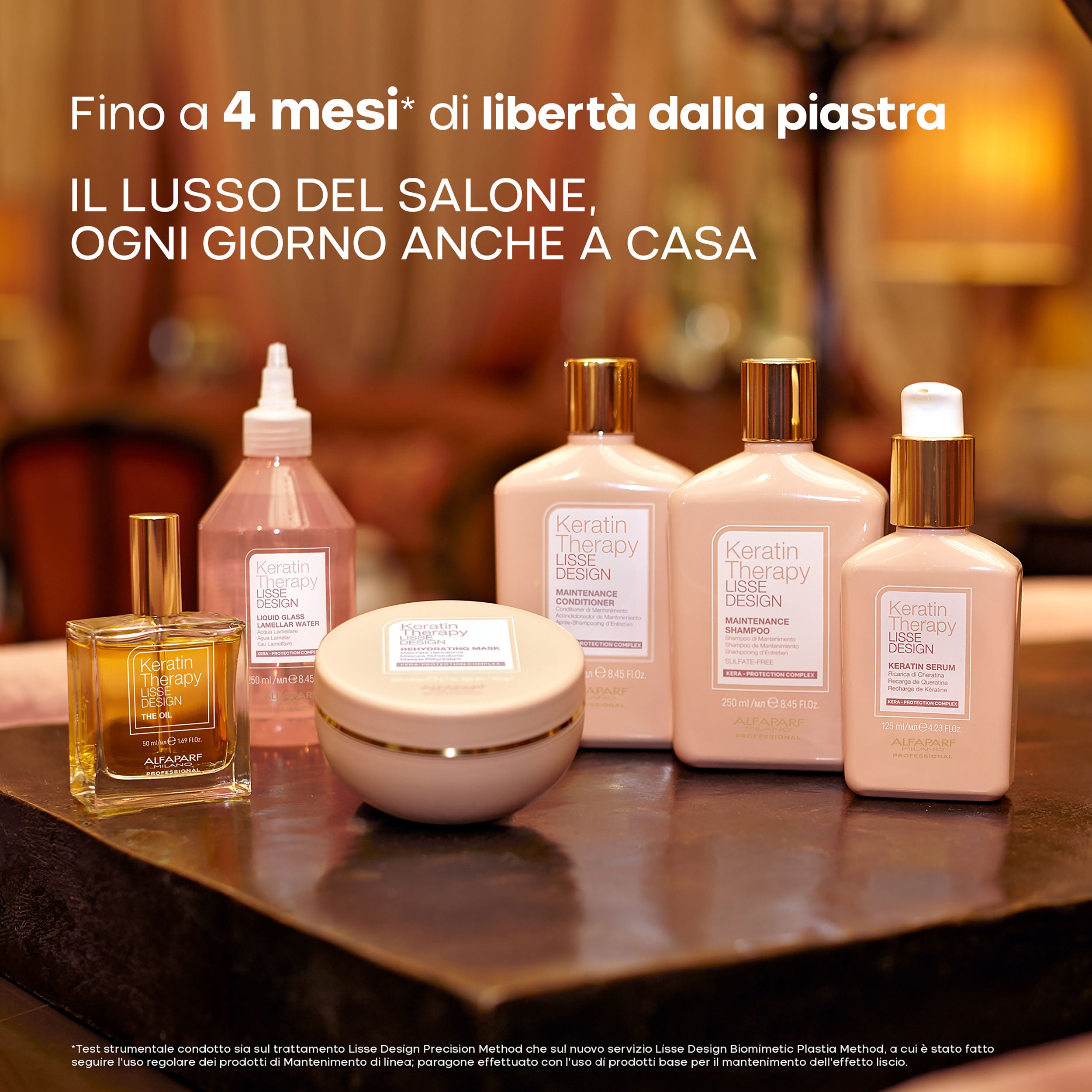 Set Keratin Therapy Lisse Design / Shampoo di Mantenimento +