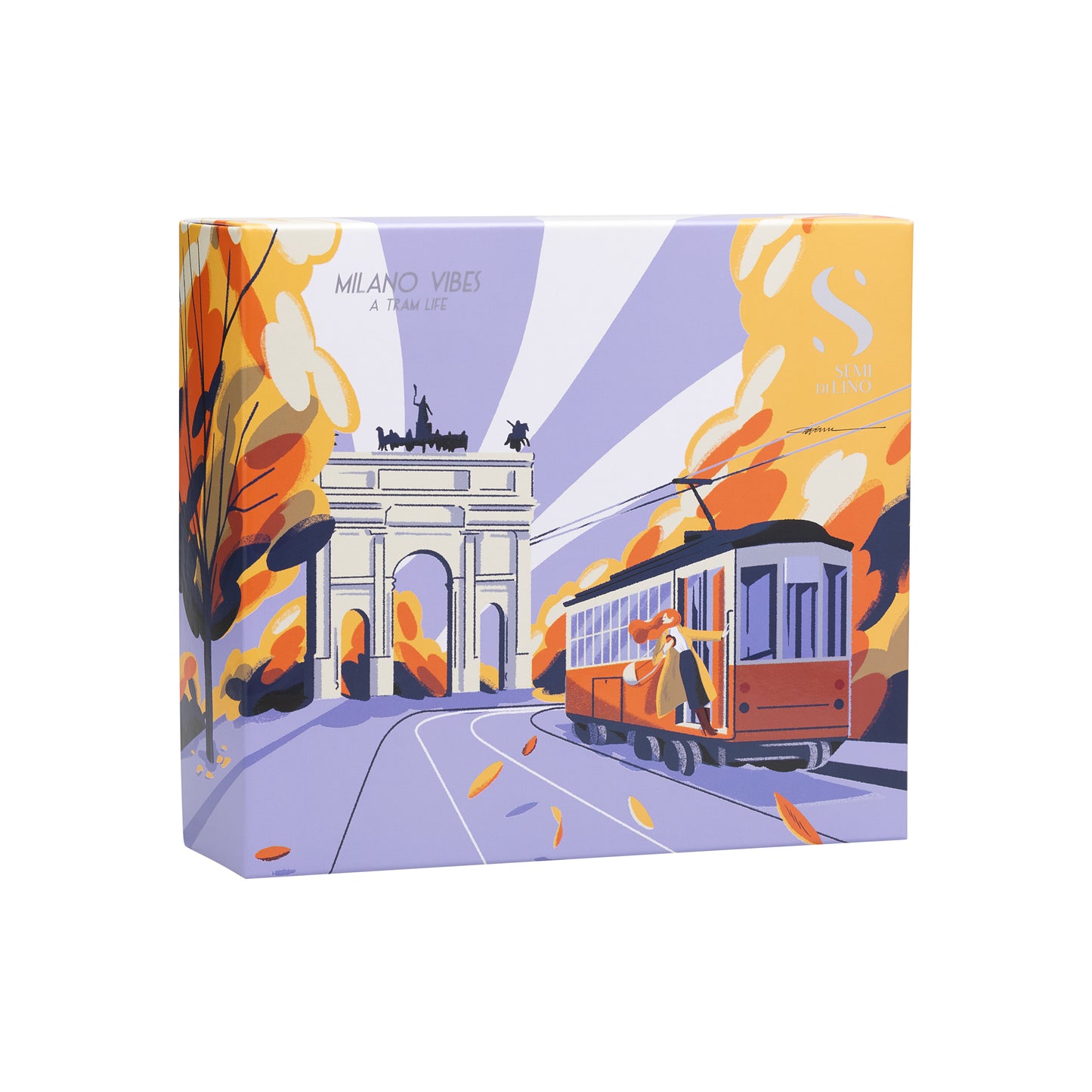 Semi di Lino Holiday Set Smooth / Per capelli ribelli - Smoothing Low Shampoo + Smoothing Mask + Smoothing Cream