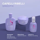 Semi di Lino Holiday Set Smooth / Per capelli ribelli - Smoothing Low Shampoo + Smoothing Mask + Smoothing Cream - Alfaparf Milano