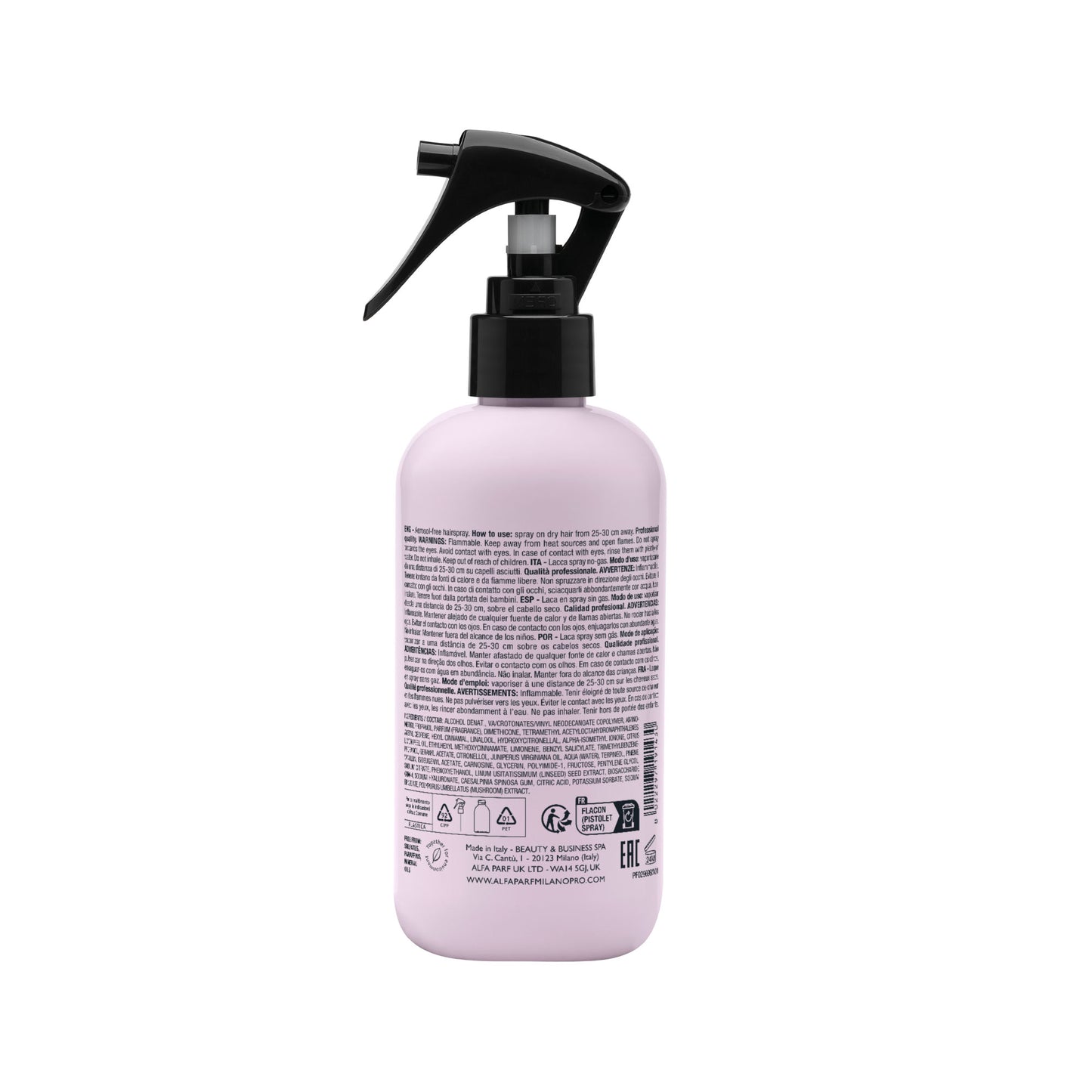 Semi di Lino /  Sculpting Hairspray - Lacca spray no-gas a tenuta extra-forte 250ml