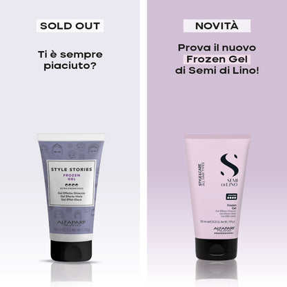 Semi di Lino / Frozen Gel - Gel a tenuta extra-forte per tutti i tipi di capelli 150ml