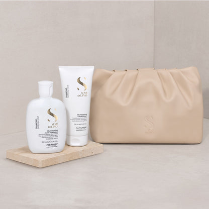 Semi di Lino Duo Kit Diamond - Per capelli normali: Illuminating Low Shampoo & Illuminating Conditioner