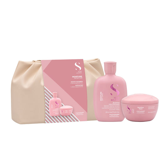 Semi di Lino / Duo Kit Moisture - Per capelli secchi: Nutritive Low Shampoo & Nutritive Mask