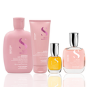 Set Semi di Lino / Nutritive Low Shampoo e Maschera + Cristalli Liquidi + Sublime Water