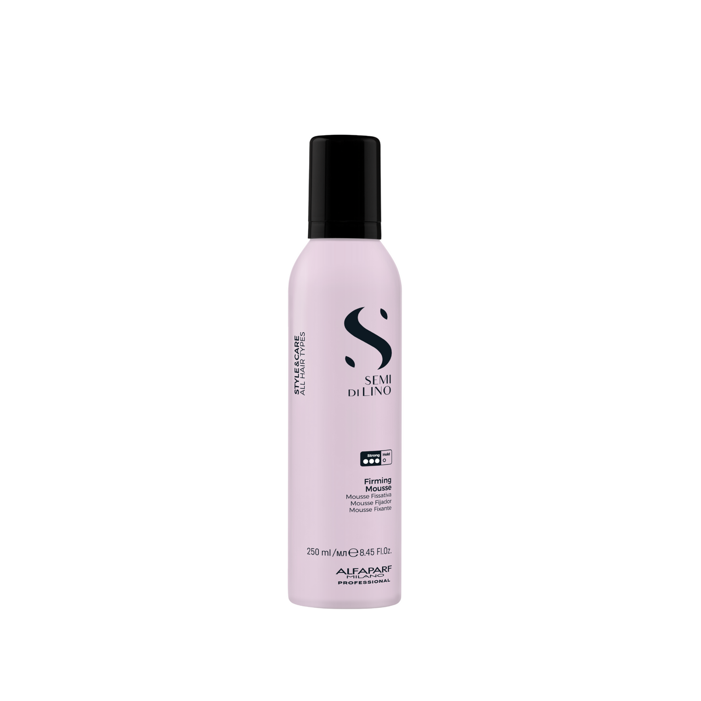 Firming Mousse definisce perfettamente la forma, senza seccare il capello. Facilita e finalizza i look, donando controllo e protezione alla fibra capillare.