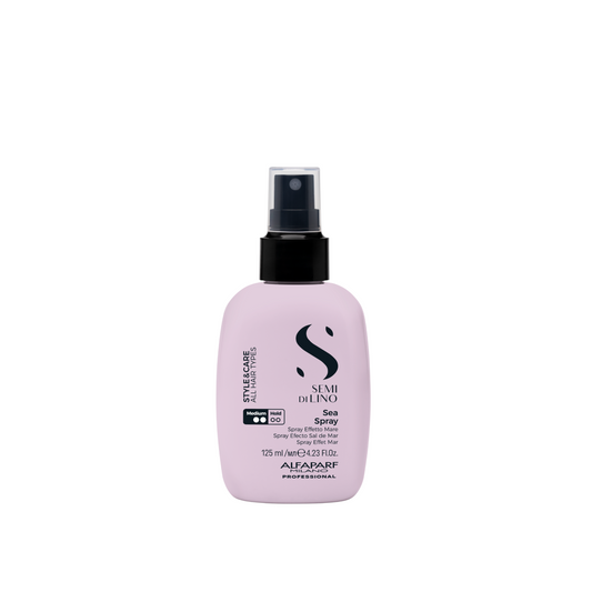 ea Spray amplifica la naturale texture del capello per creare all'istante look "effetto mare". Ideale per realizzare splendide beach waves dal finish leggermente opaco. Facilita e finalizza i look, donando controllo e protezione alla fibra capillare.