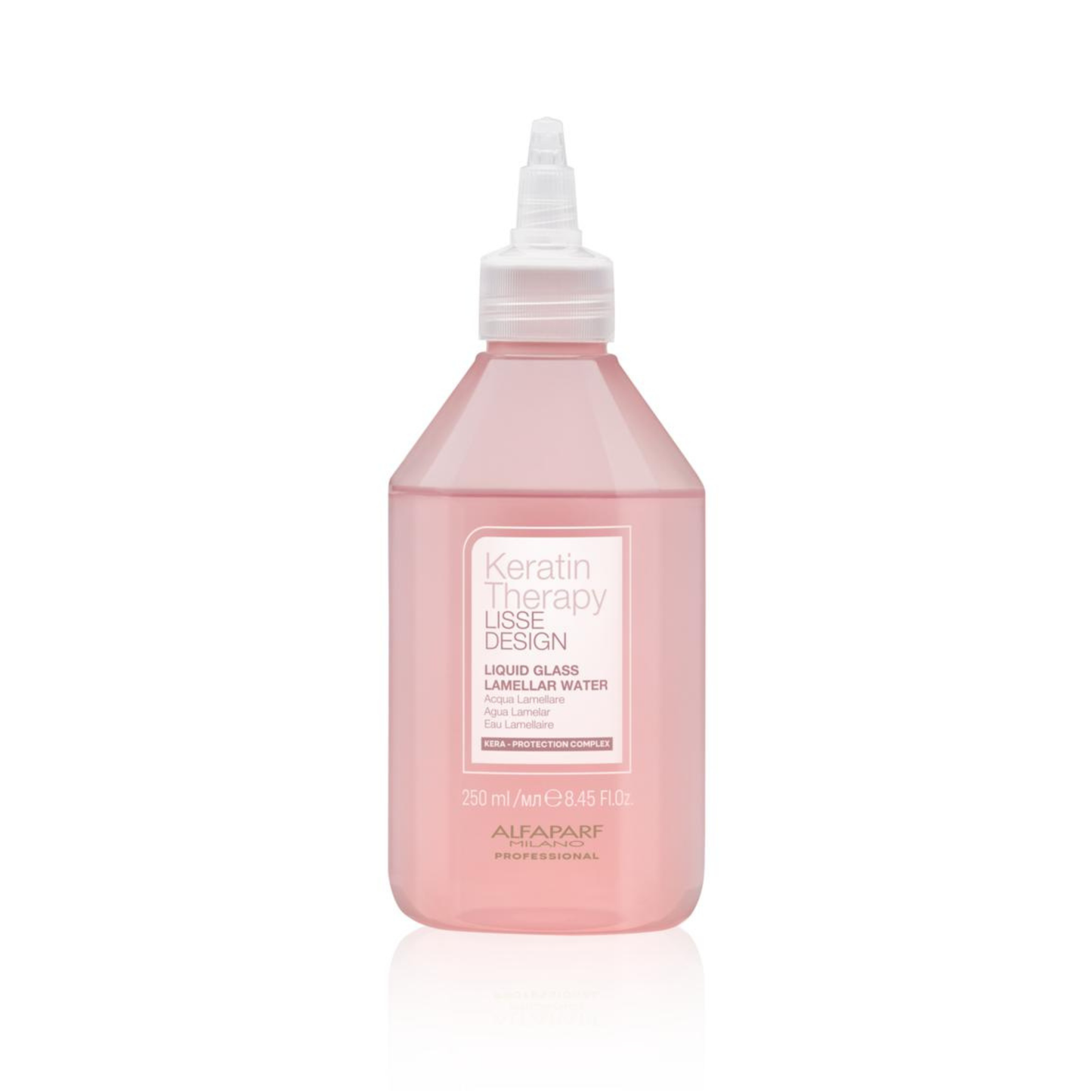 Keratin Therapy Lisse Design / Liquid Glass Lamellar Water - Laminazione istantanea, 250ml