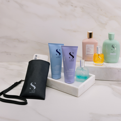 SEMI DI LINO PORTACELLULARE