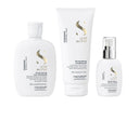 Set Semi di Lino / Illuminating Low Shampoo + Conditioner + All-In-1 Fluid