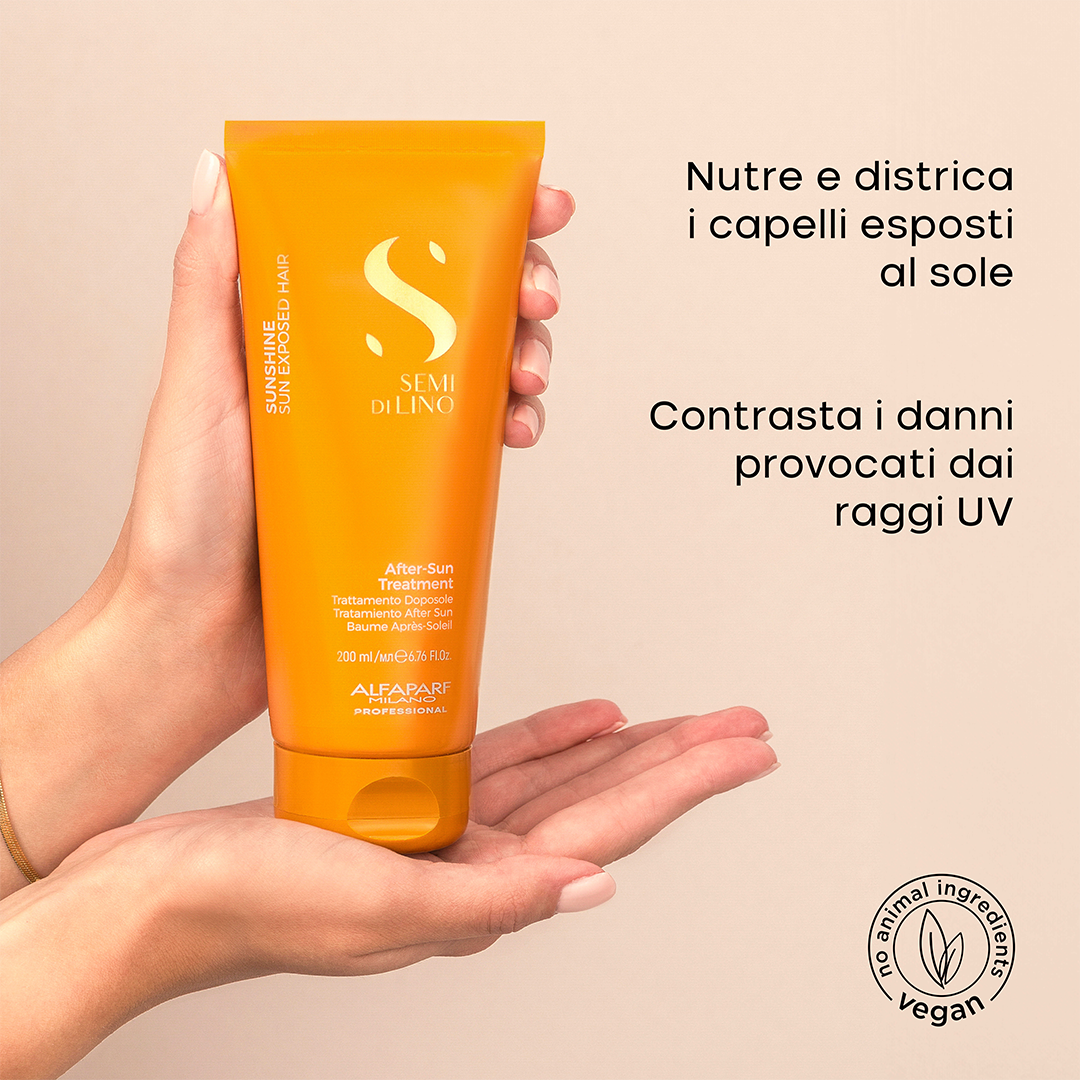 Semi di Lino / Sunshine After-Sun Treatment - Trattamento restitutivo per capelli stressati da sole, cloro e salsedine