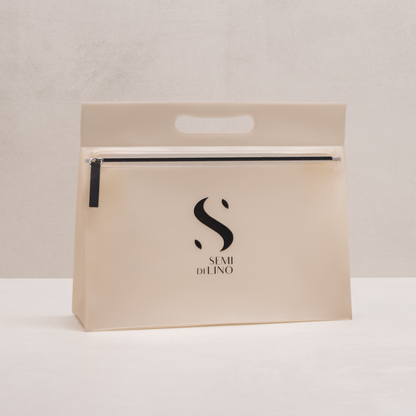 SEMI DI LINO BEAUTY BAG