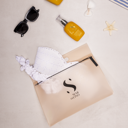 SEMI DI LINO BEAUTY BAG