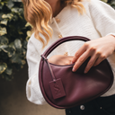 Semi di Lino | Bag a spalla bordeaux