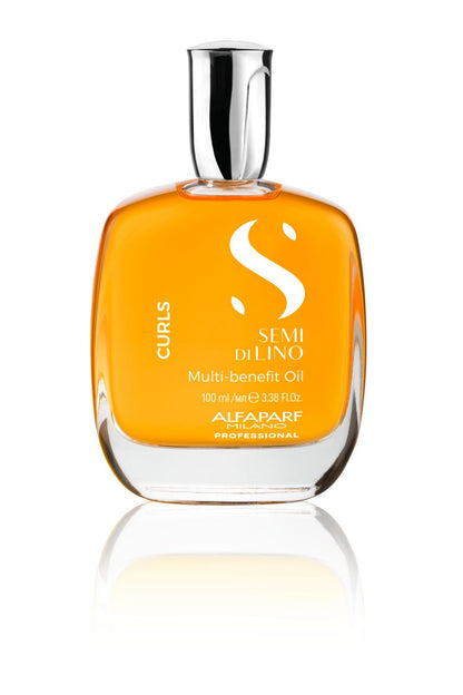 Set Semi di Lino Curl / Enhancing Low Shampoo, Mask e Multi-Benefit Oil