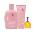 Set Semi di Lino / Nutritive Low Shampoo + Leave-in Conditioner+ Cristalli Liquidi