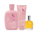 Set Semi di Lino / Nutritive Low Shampoo + Leave-in Conditioner+ Cristalli Liquidi