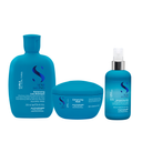 Set Semi di Lino Curls | Enhancing Low Shampoo + Mask + Milk
