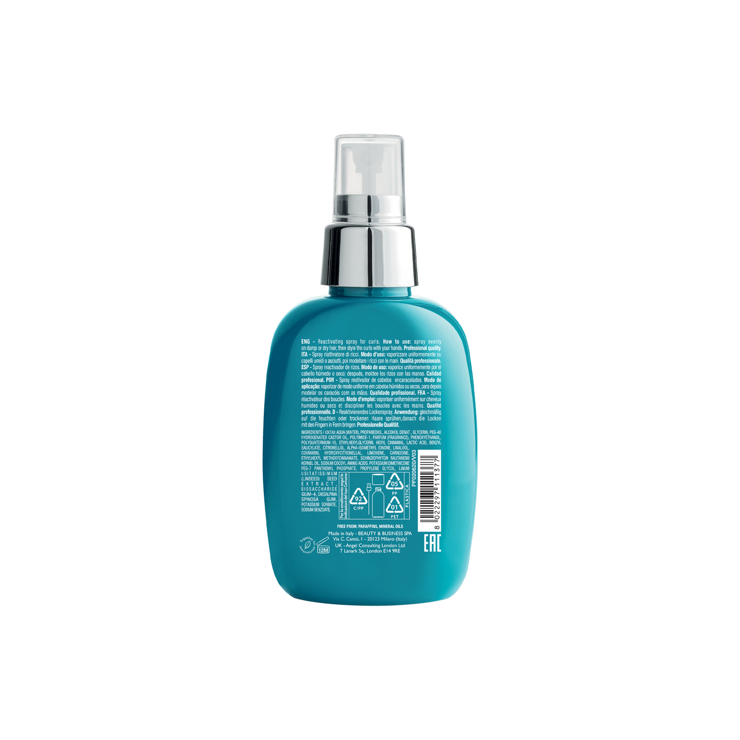 Set Semi di Lino / Enhancing Low Shampoo + Conditioner + Reactivating Spray