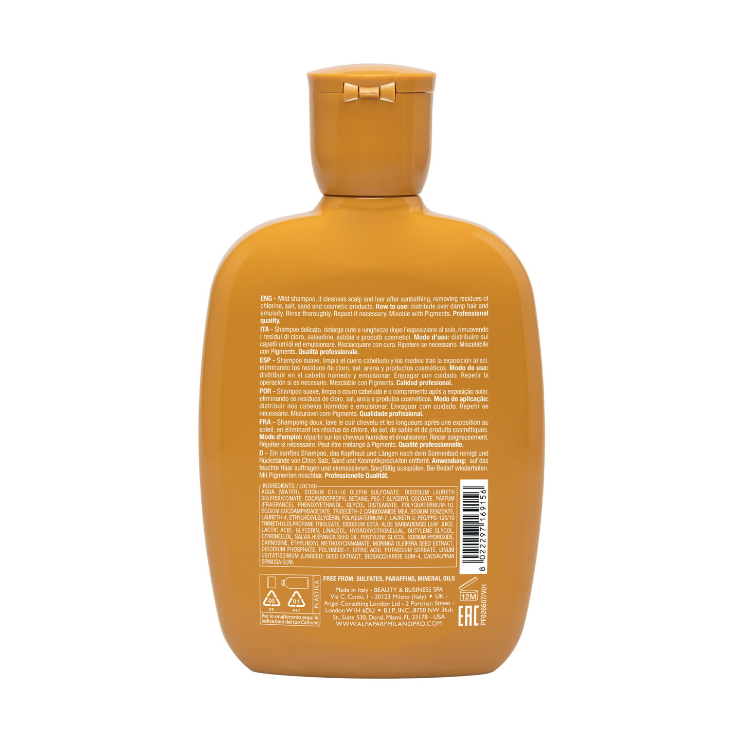 Semi di Lino / Sunshine After-Sun Low Shampoo - Shampoo delicato per capelli esposti al sole